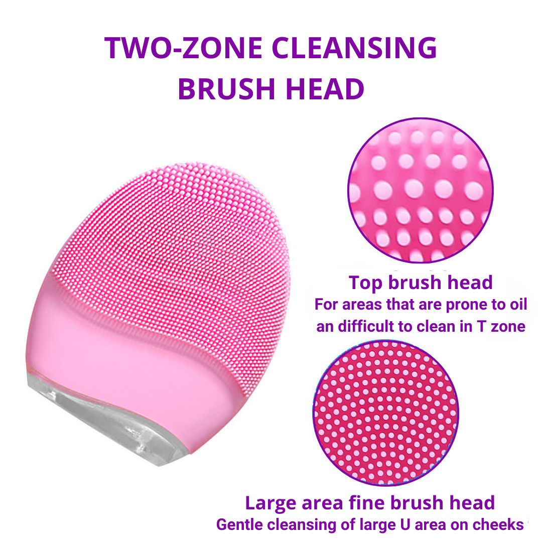 RevitaClean™ Ultrasonic Facial Cleansing Brush